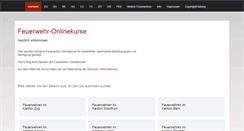 Desktop Screenshot of feuerwehr-onlinekurse.ch